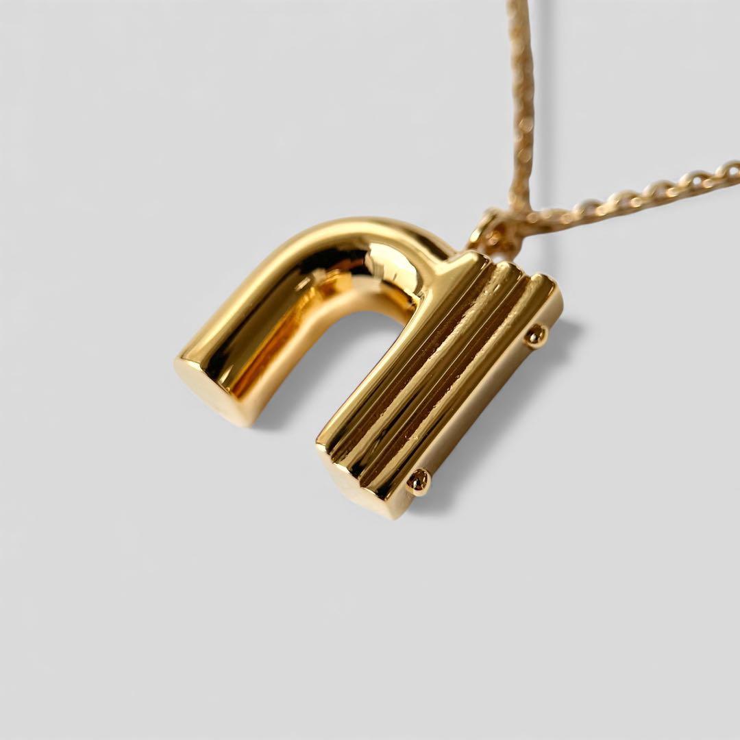 美品 ルイヴィトン ネックレス LV&ME ゴールド LOUIS VUITTON