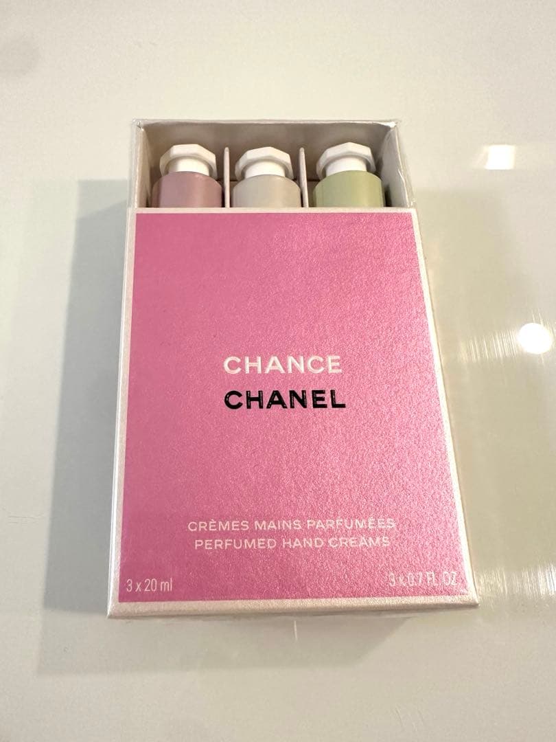新品未使用⭐︎CHANEL CHANCE ハンドクリーム 3本セット