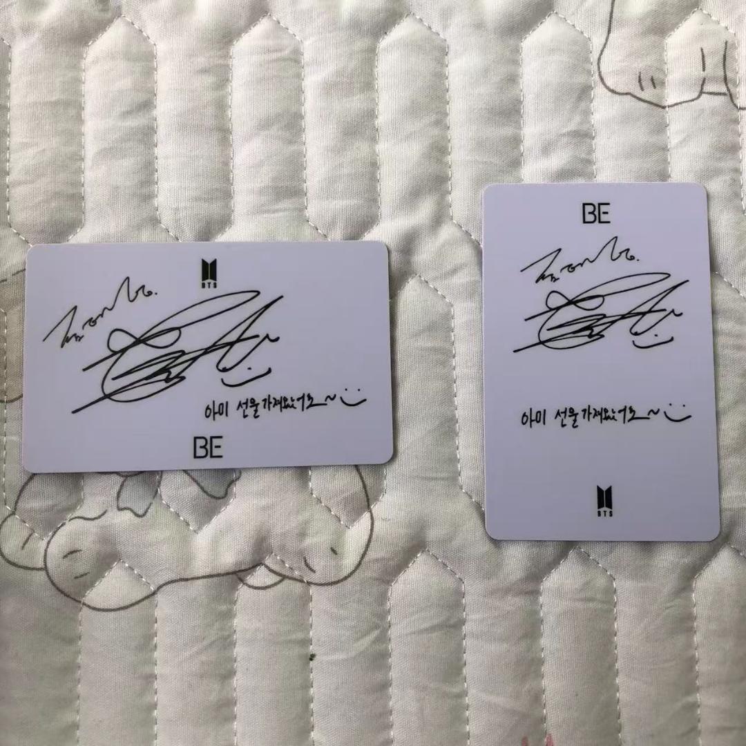 BTS BE 未公開 アルバム テヒョン ラキドロ トレカ 2枚