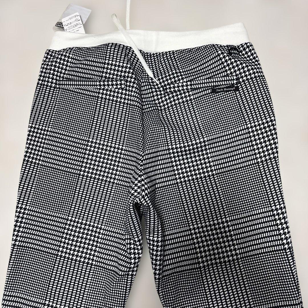 ジャックバニーパンツ千鳥格子柄jackbunny6サイズ未使用品ゴルフスポーツ