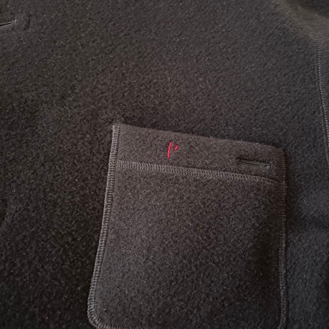 美品　PAPAS パパス ウール　ブラウン　オーバーサイズコート