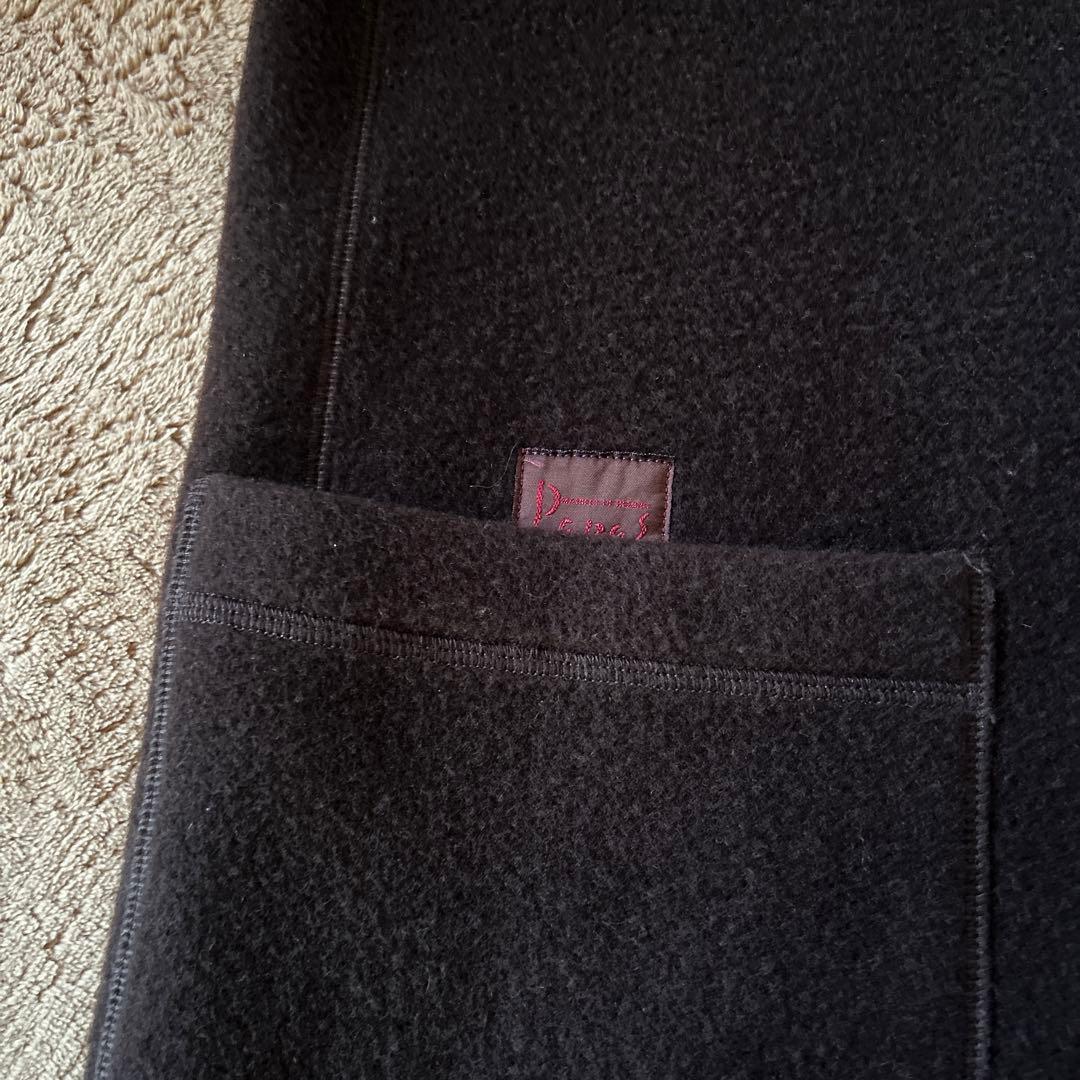 美品　PAPAS パパス ウール　ブラウン　オーバーサイズコート