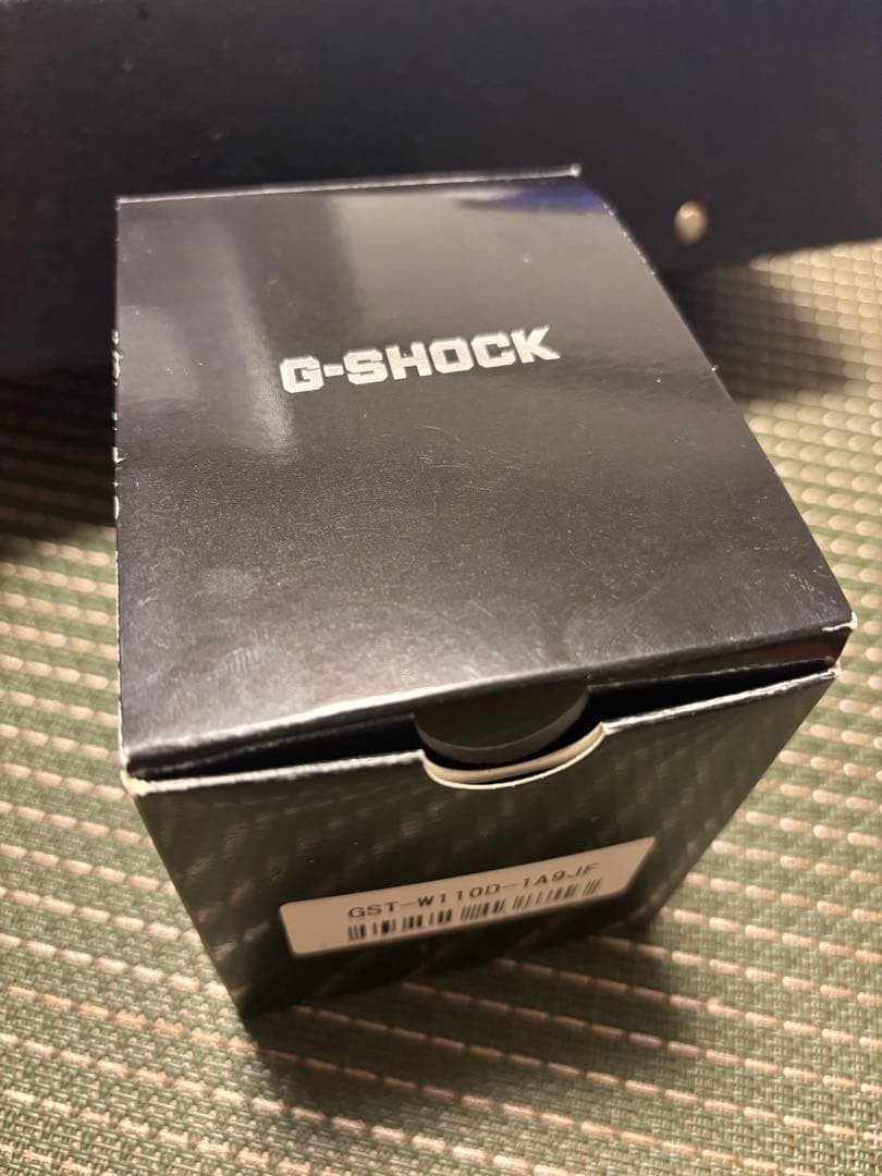 G-SHOCKブラック×ゴールド G-STEEL GST-W110D-1A9JF