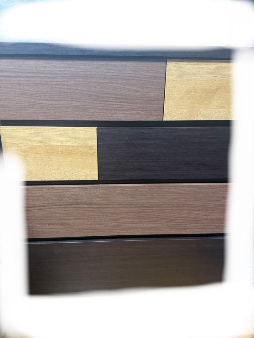 ニトリ ローチェスト (カレナ 80LC DBR)