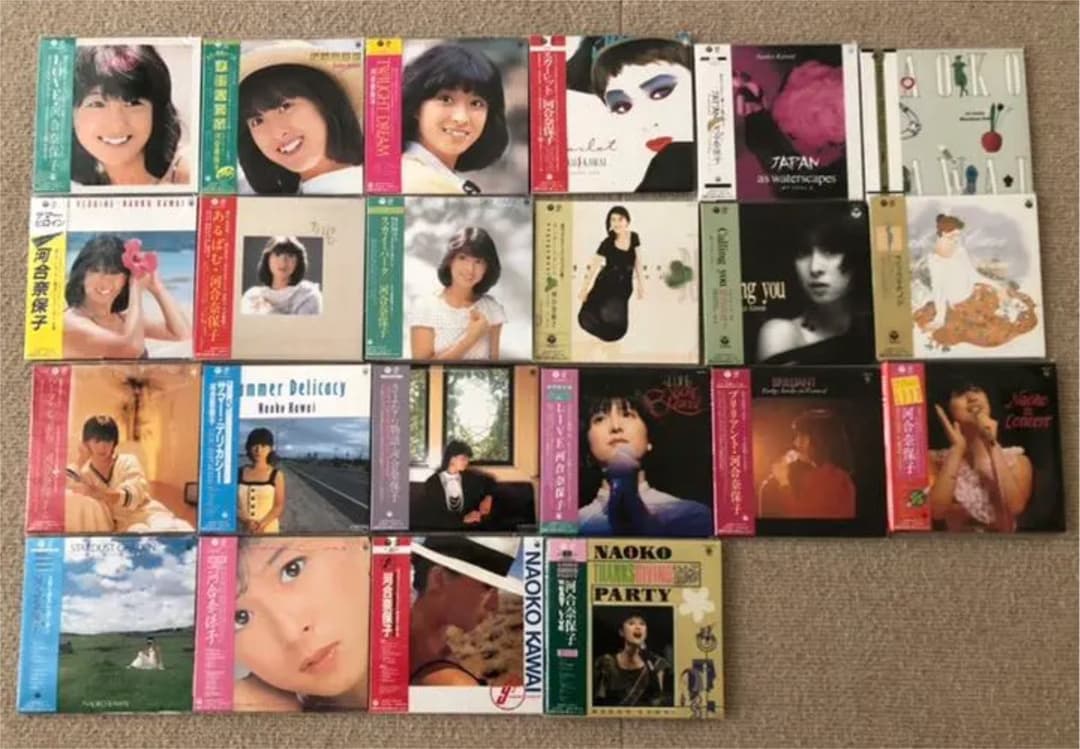河合奈保子　タワーレコード限定盤　全22タイトル 紙ジャケCD 未使用