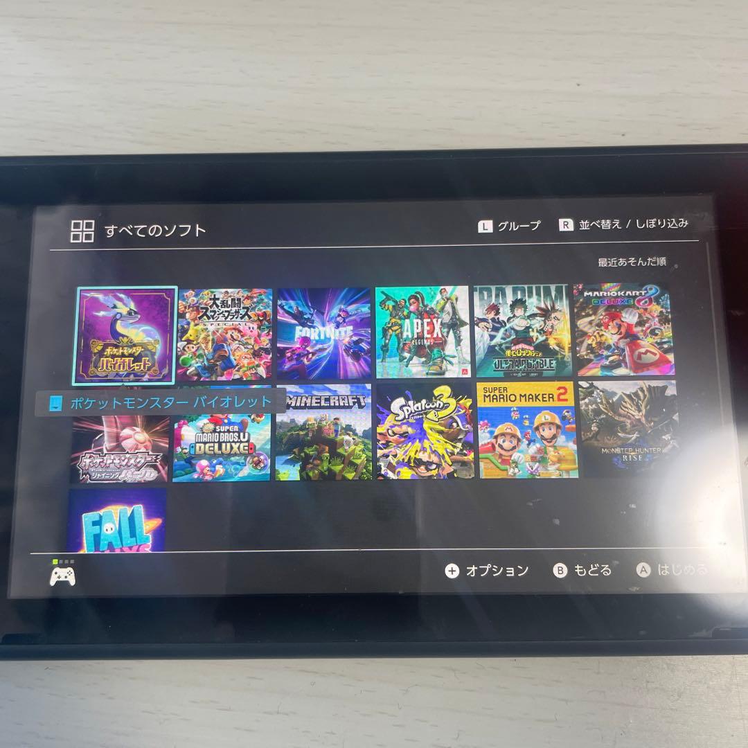 Switch本体（カセット付き）