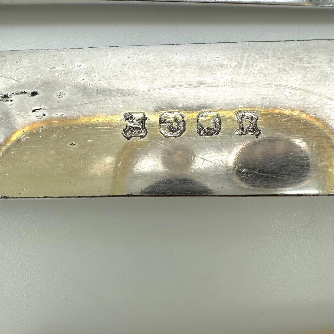 英国製/白蝶貝 マザーオブパール フルーツナイフ＆フォーク 24本 木箱入