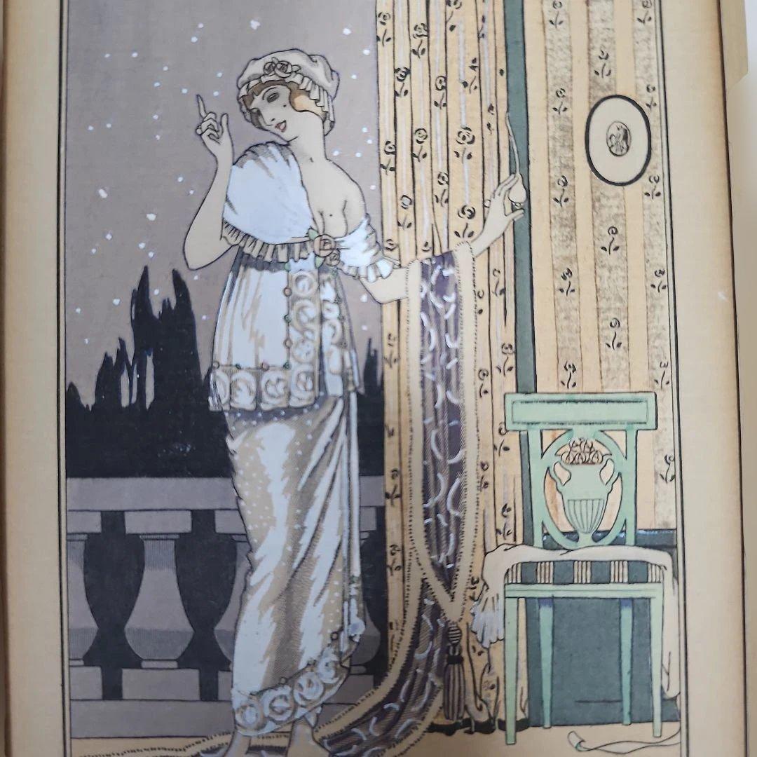 ロバート・ピシェノ リトグラフ 1913年 アールデコ 当時物