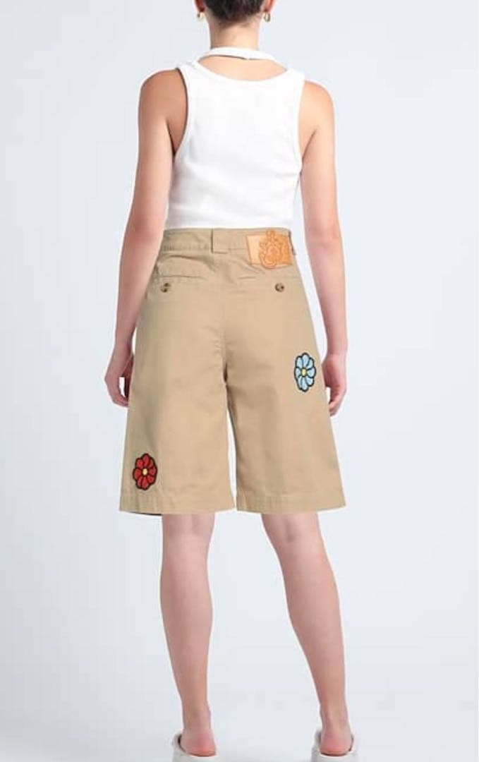 新品 モンクレール×JW ANDERSONマクラメフラワーショートパンツ S