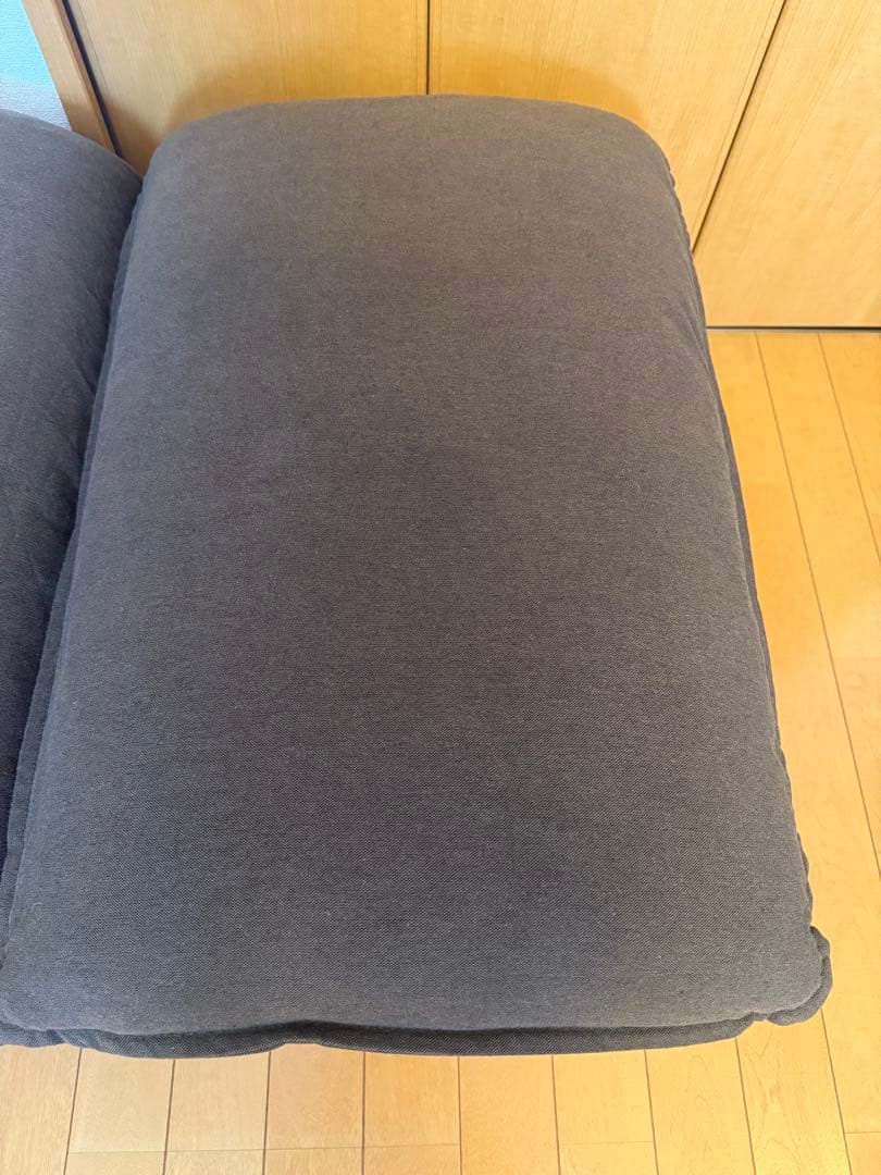 【8/10までお値下げ】【引き取り限定】無印良品 リクライニングソファ 一人掛け