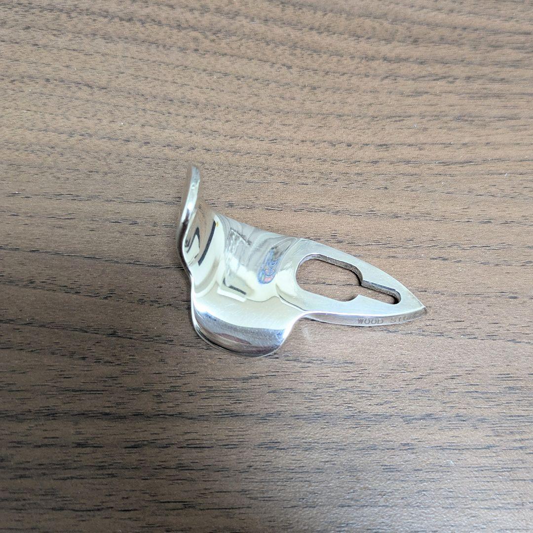 ウッドストーン YAMAHA用 サムフックⅡ 銀メッキ 幅広タイプ