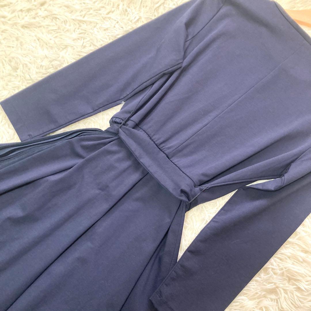 WEEKEND MAX MARA サイドプリーツジャージワンピース　洗える　M