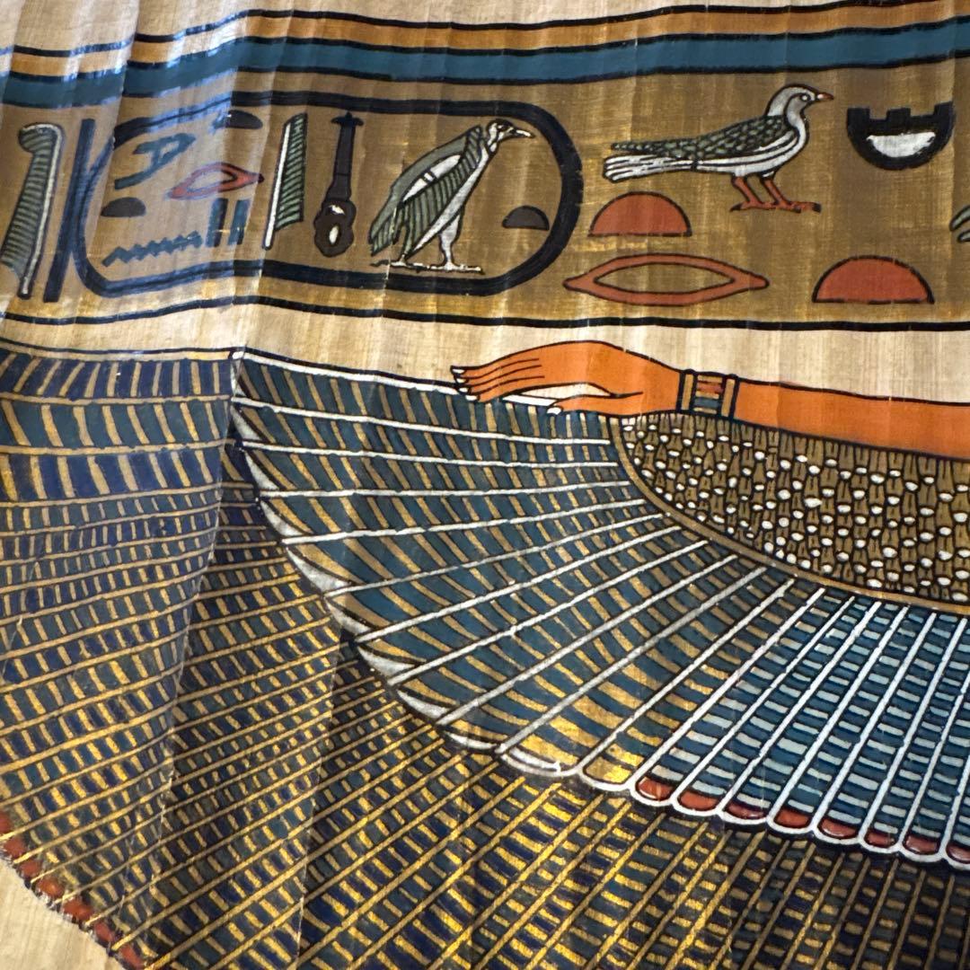 エジプトパピルス画イシス