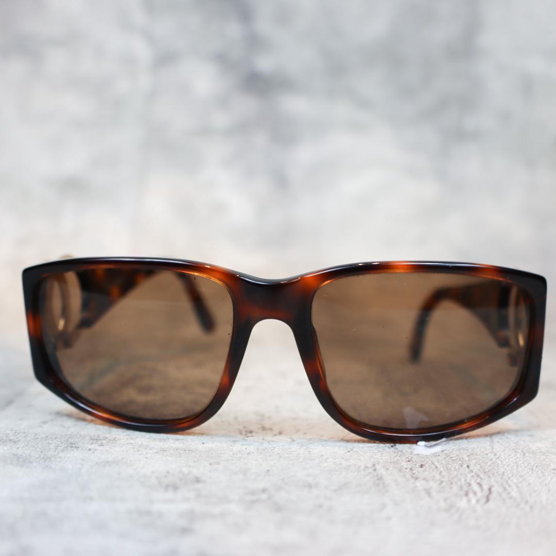 CHANEL シャネル CCロゴ サングラス べっ甲 ブラウン レディース