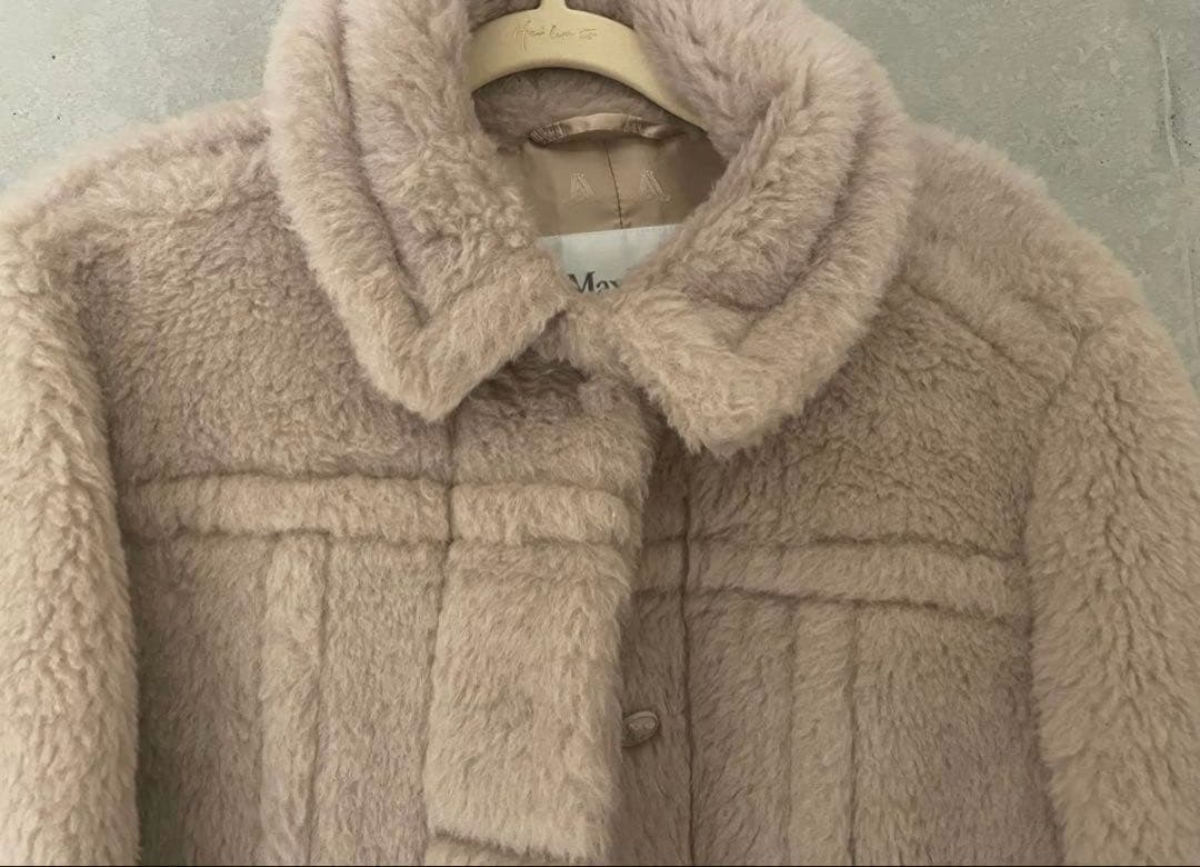 k*s様 マックスマーラ テディベアショートジ ヤケット 38