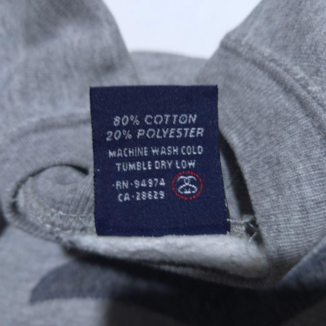 90s STUSSY USA製 ビッグロゴ刺繍スウェット ステューシー