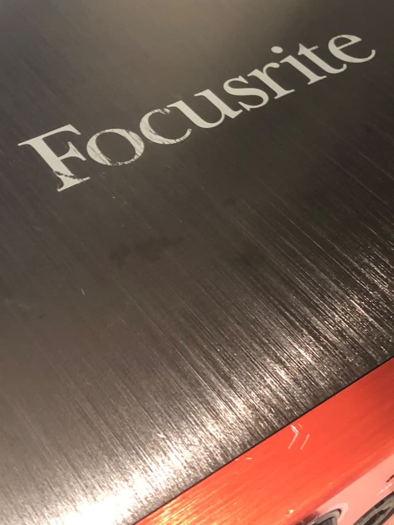 Focusrite Clarett 4Pre インターフェース MacBook