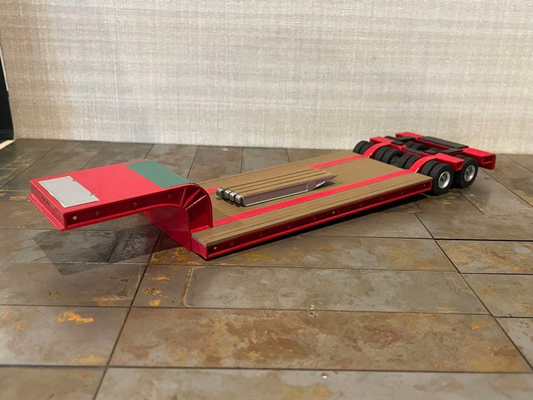 希少 ケンクラフト製1/50 プロフィア 16輪トレーラーセット