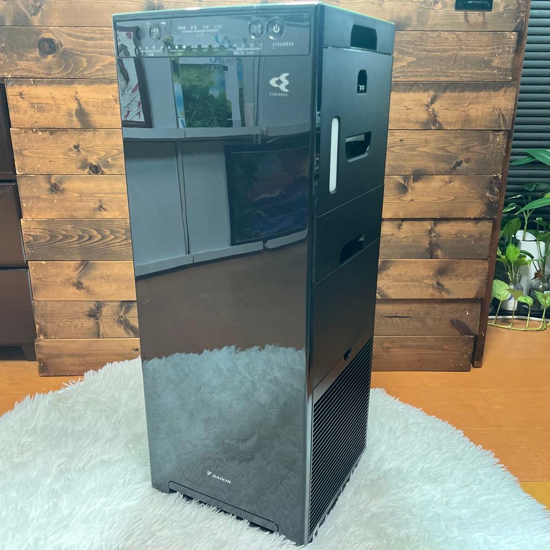 【美品】ダイキン 空気清浄機 MCK55WJ-H 2019年製 ブラック
