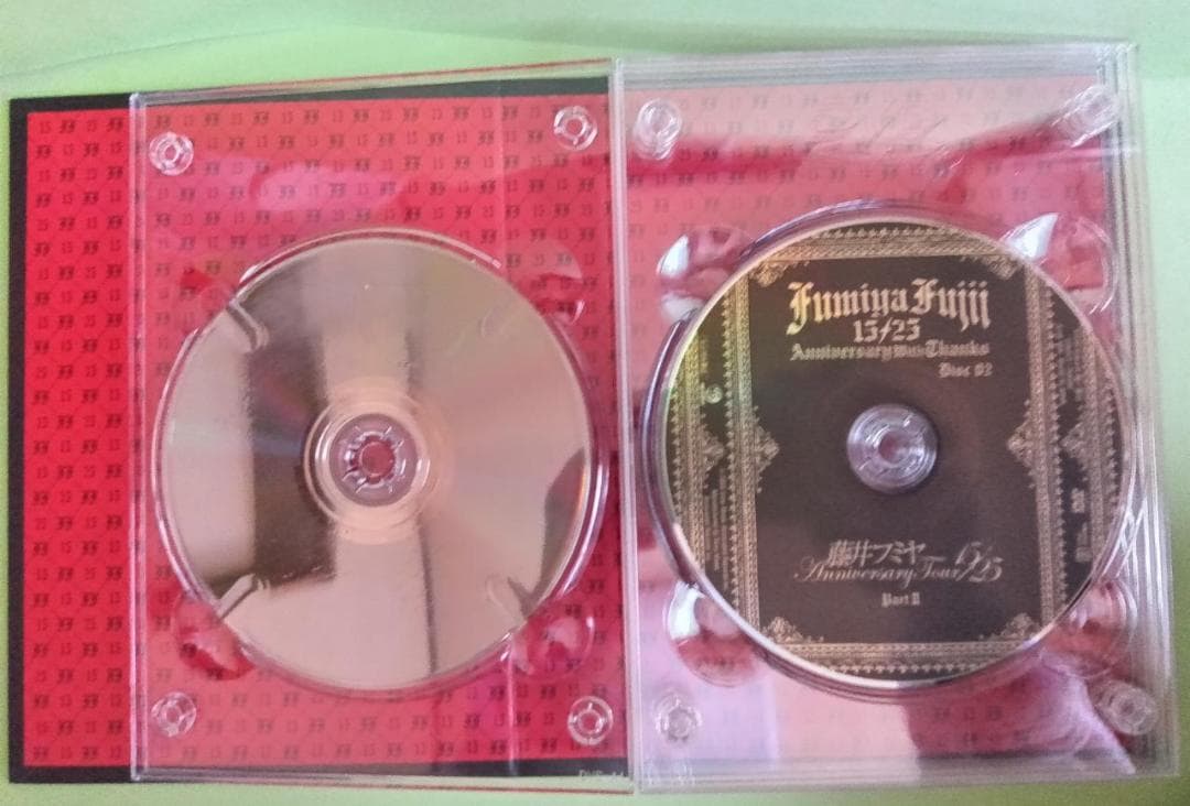 藤井フミヤ15/25 ANNIVERSARY  LIVE DVD BOX5枚組