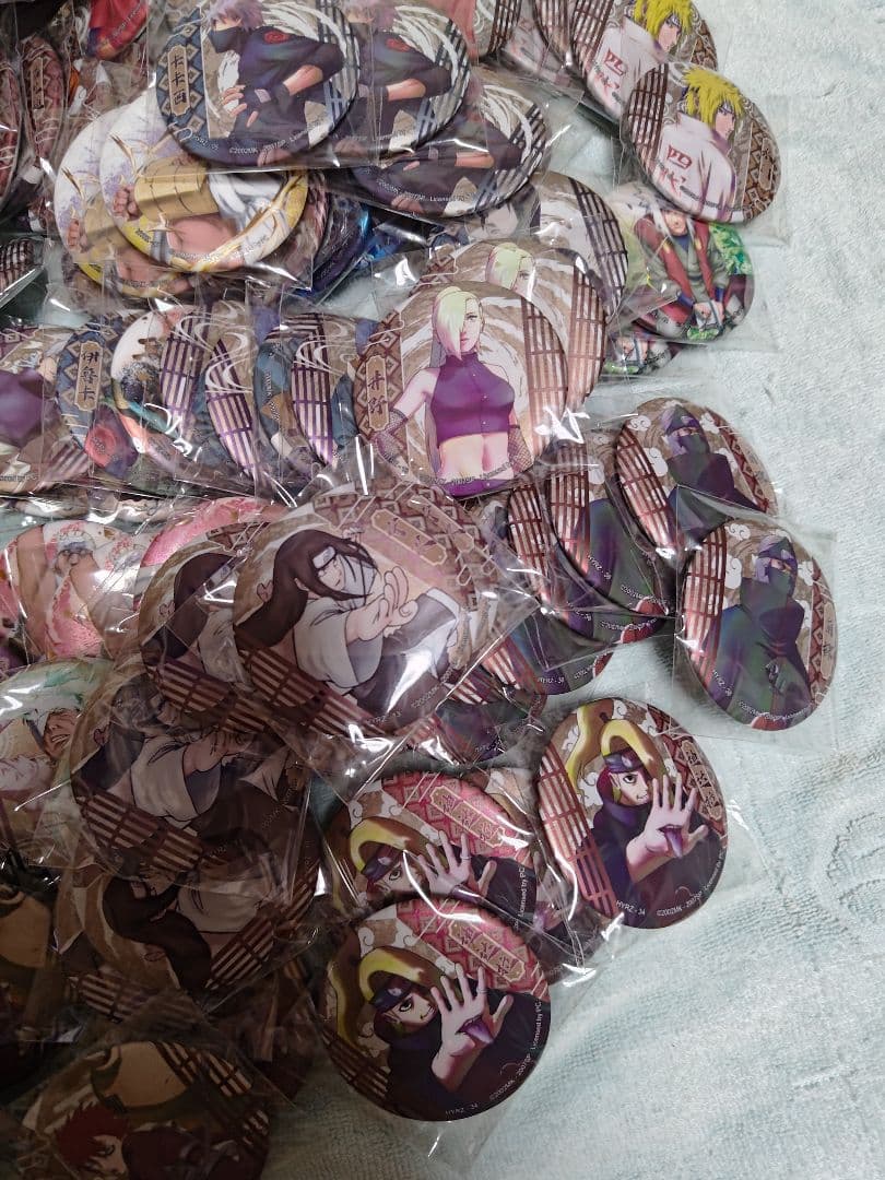 NARUTO 缶バッジ 大量 中国限定 正規品