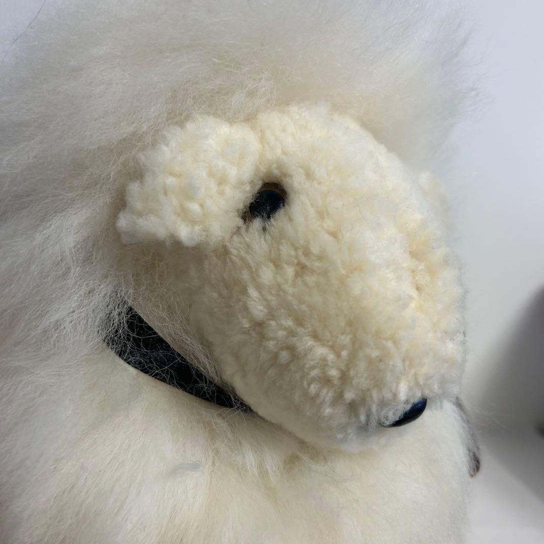 【美品】ニュージーランド 羊 ひつじ ぬいぐるみ Rony Ram シープスキン