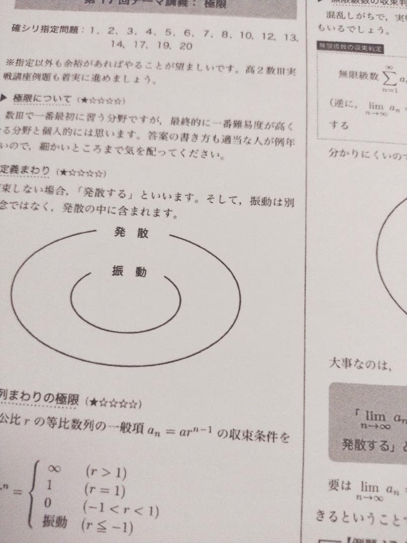 鉄緑会の森嶋先生による入試数学鉄則集と存在条件資料セット　最新　河合塾　駿台