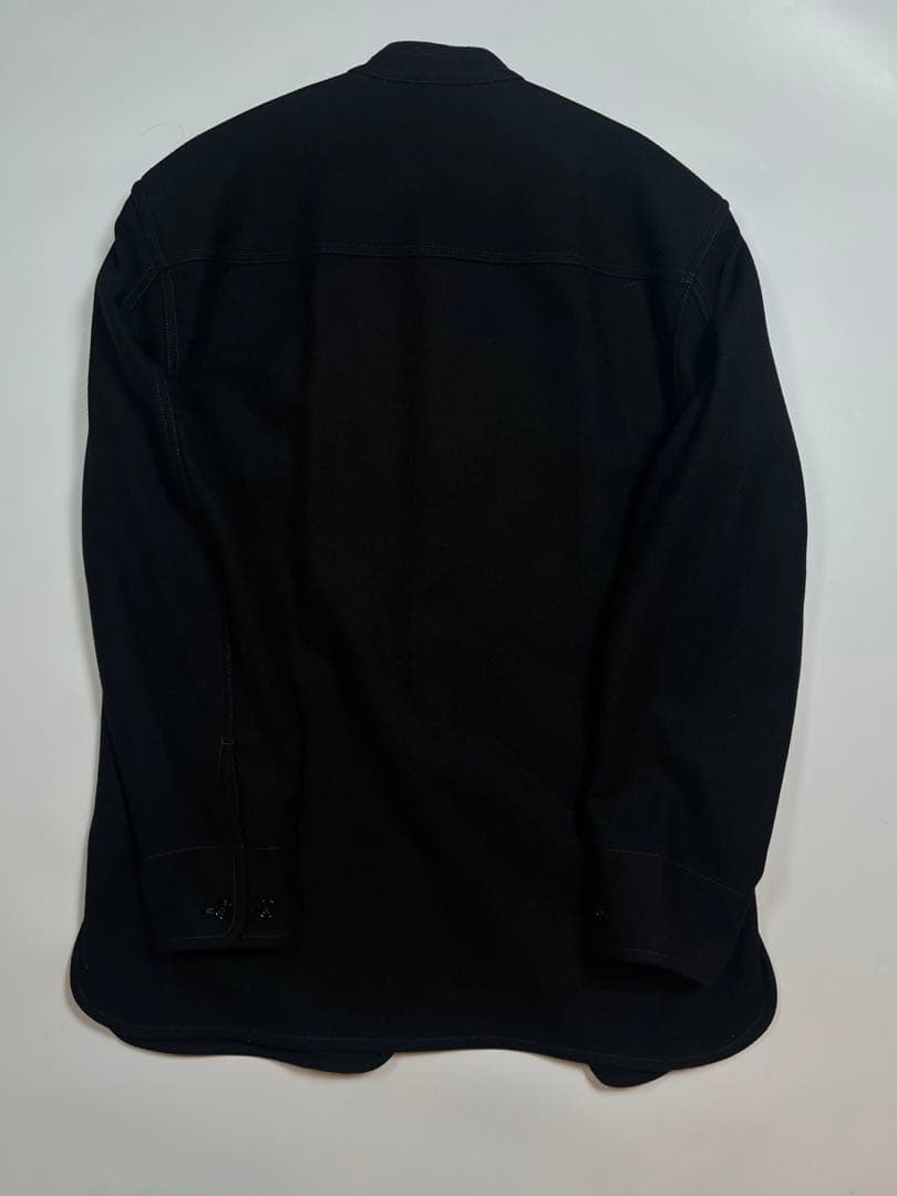 ジャケット・アウター LEMAIRE LIGHT FELTED WOOL LONG OVERSHIRT