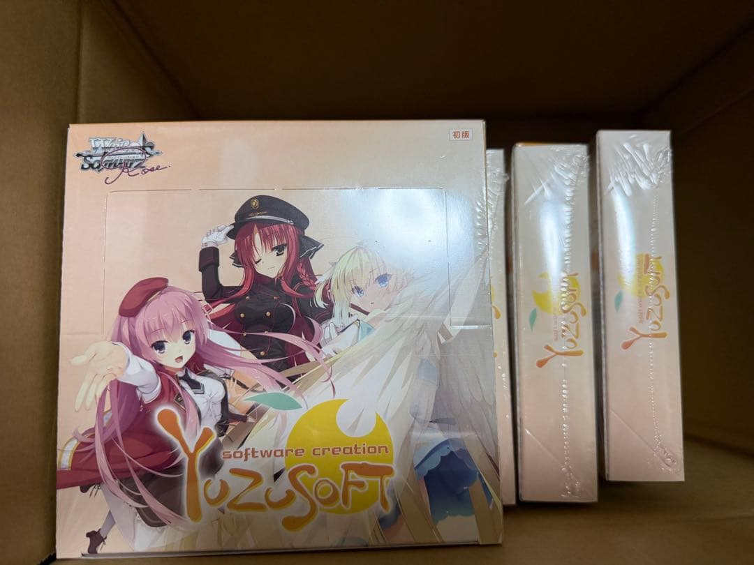 ヴァイスシュヴァルツ　ロゼ　ゆずソフト　8BOX ボックス　未開封シュリンク付き