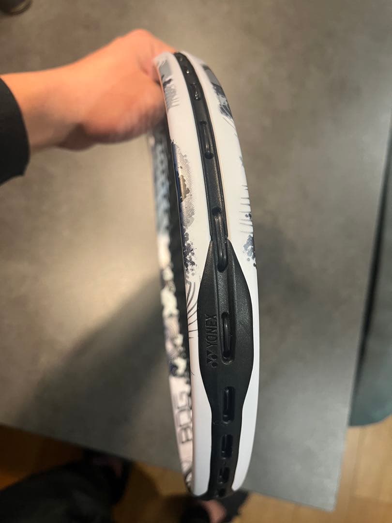 YONEX ジオブレイク80g軟式テニスラケット ホワイト/ブラック