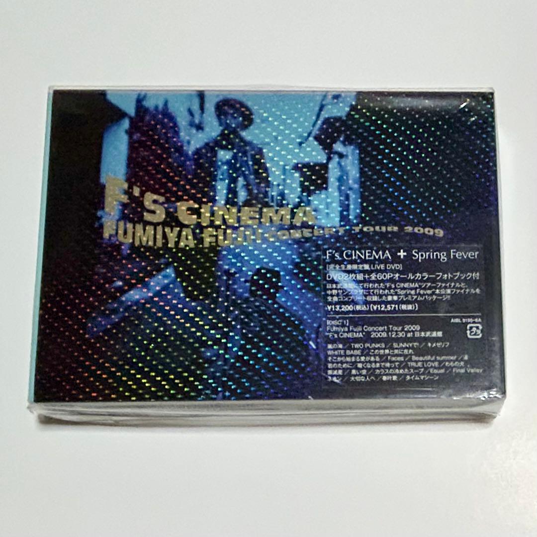 藤井フミヤ F’s CINEMA + Spring Fever LIVE DVD