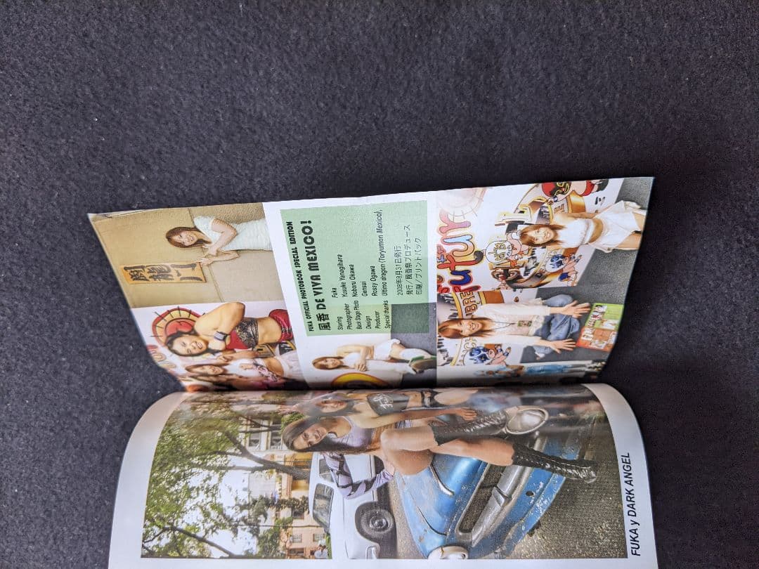 風香　DE VIVA MEXICO　DVD　ドラゴマニア　メキシコ　直筆サイン