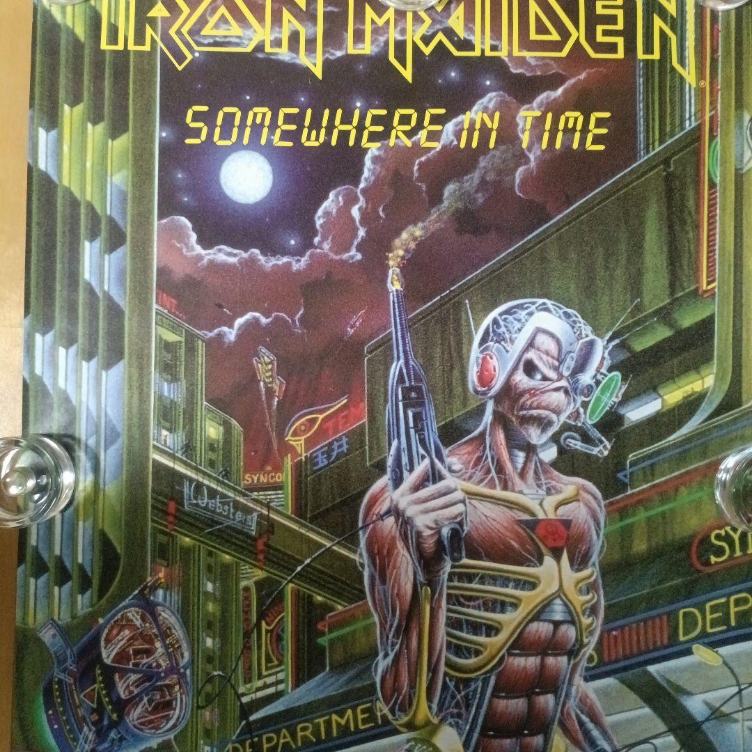 IRON MAIDEN 1986 ポスター Somewhere in Time