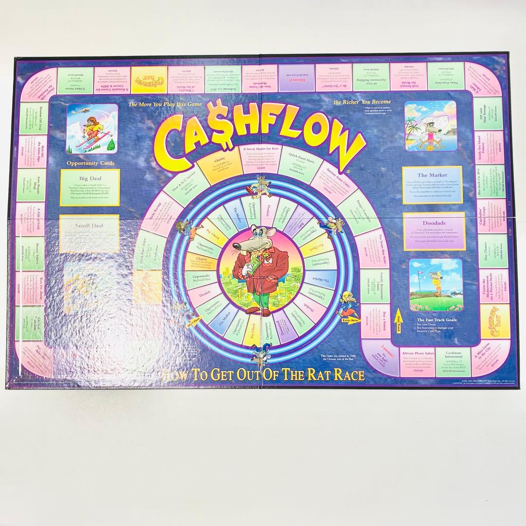 【豪華】キャッシュフロー101+202 英語版セット　101は日本語説明書付き