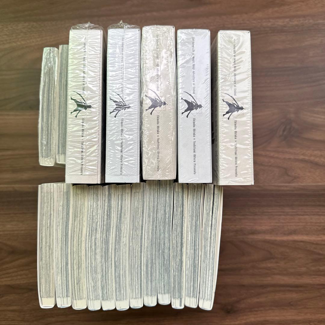 美品　マギ　シンドバッドの冒険1巻〜19巻　全巻セット　DVD特別版フルセット