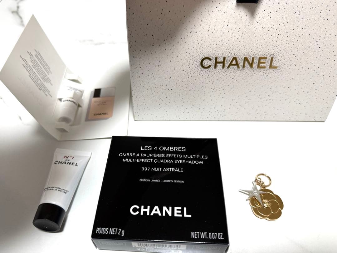 シャネル レキャトルオンブル397 ニュイアストラル おまけ付き