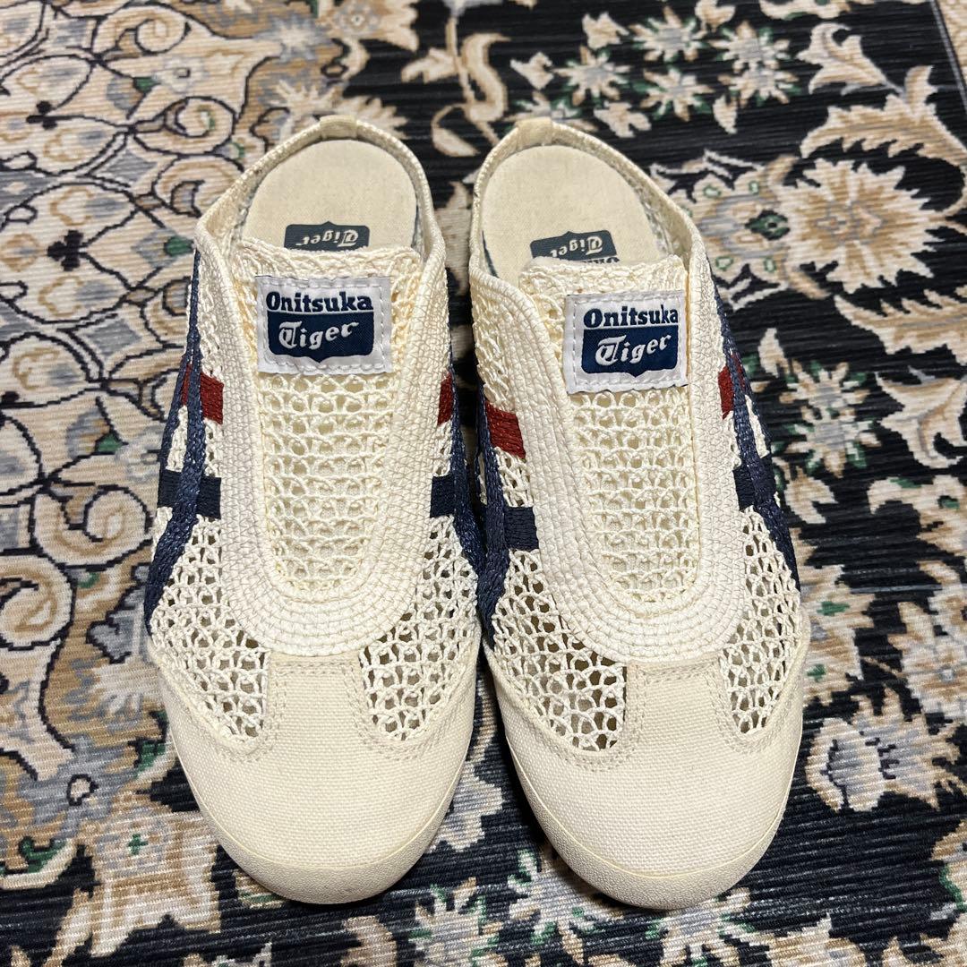 オニツカタイガーメキシコ66サボトリコロール23.5センチ