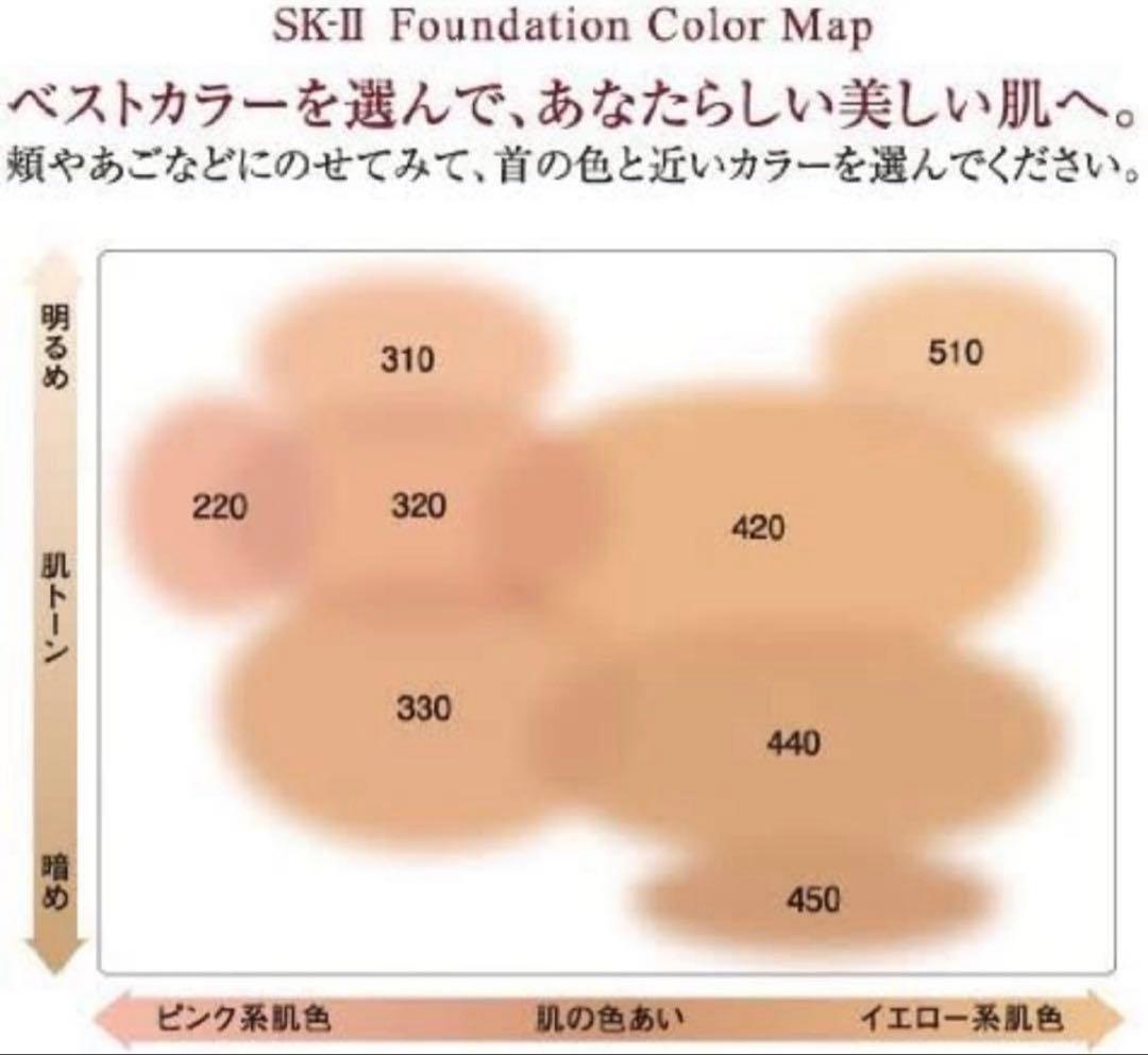 【新品未使用】SK-II セルミネーション リクィッド ファンデーション 320