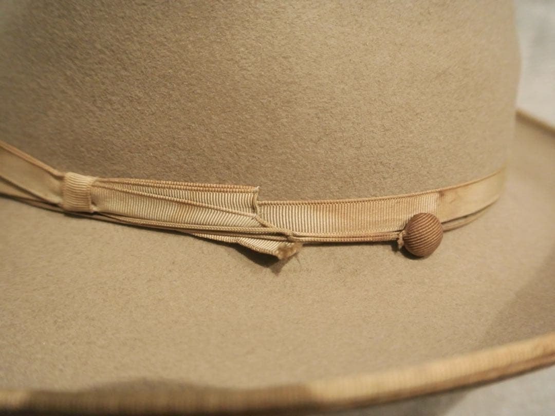 帽子 50s Vintage Stetson 3X BEAVER 1/4 58cm