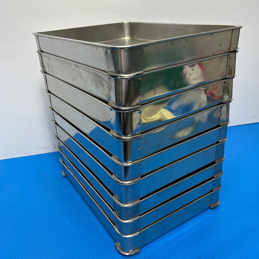 システムバット　餃子バット　大　9個セット　ステンレス　業務用