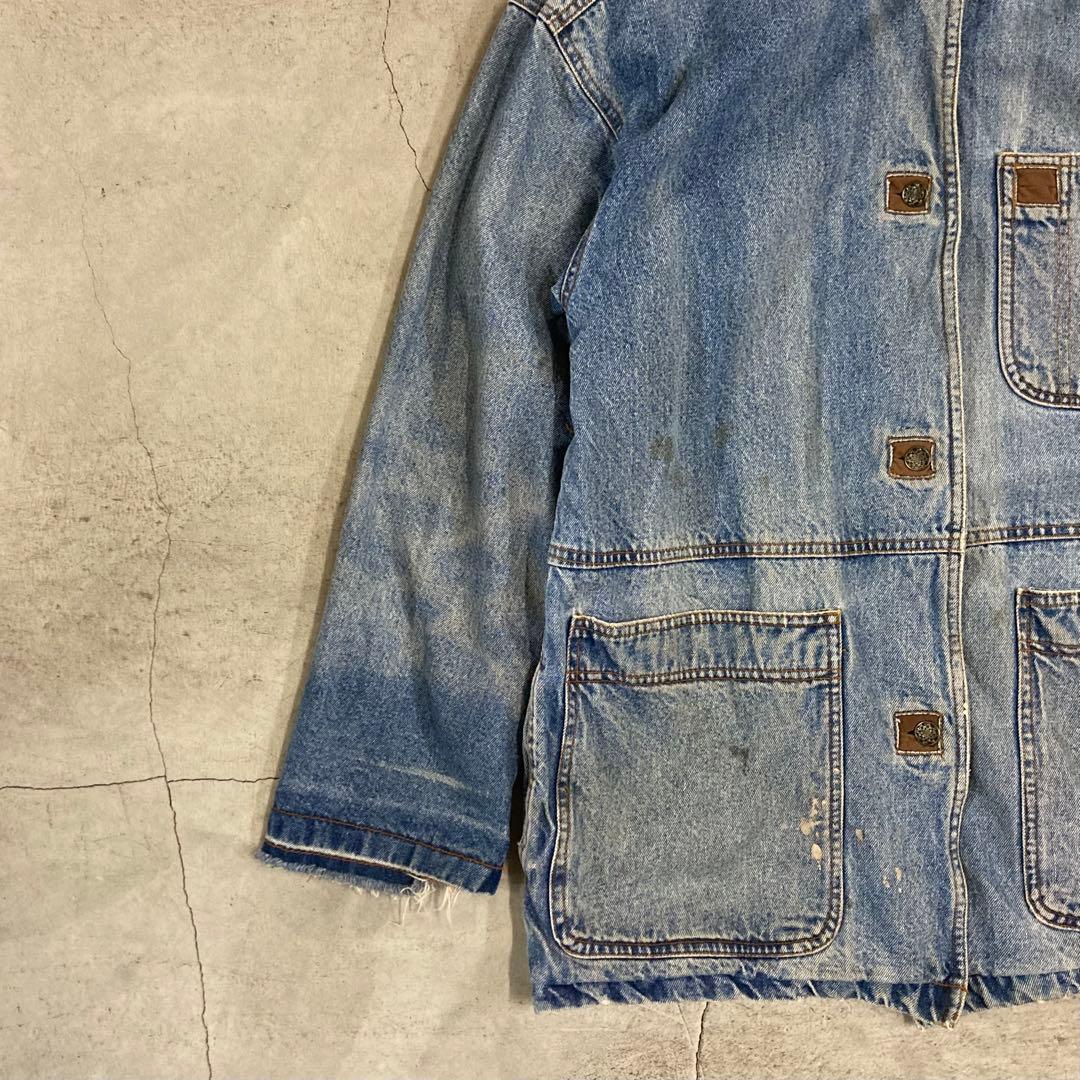 80年代 ビンテージ CURRENTSEEN カバーオール デニム Lサイズ