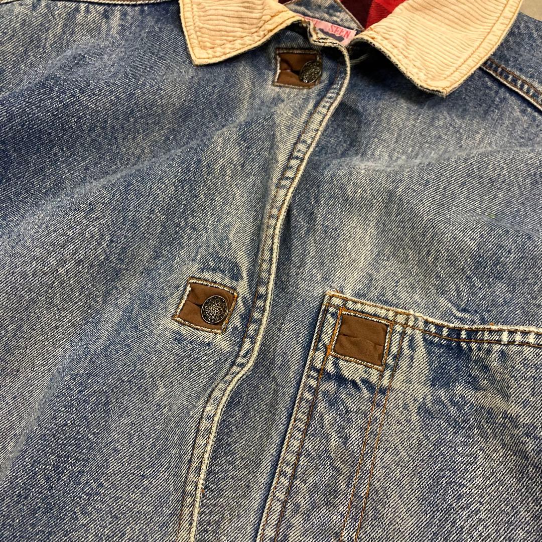 80年代 ビンテージ CURRENTSEEN カバーオール デニム Lサイズ