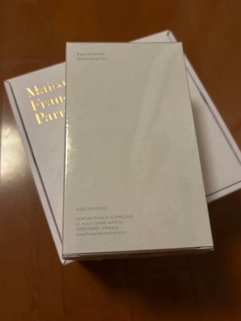新品未開封メゾン フランシス クルジャンア　ラ　ローズ　オードパルファム70ml