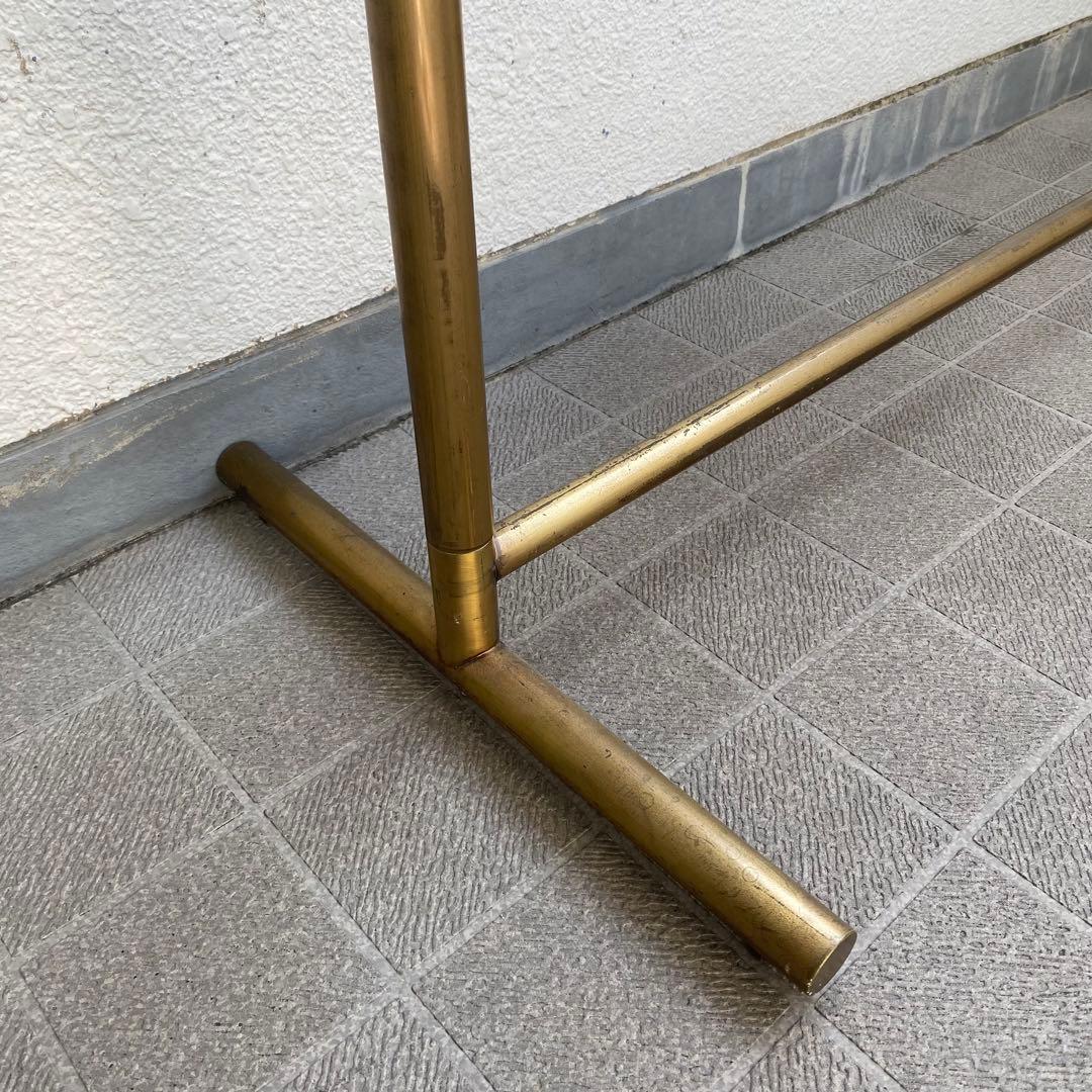 ハンガーラック ゴールド アイアン アンティーク　店舗什器