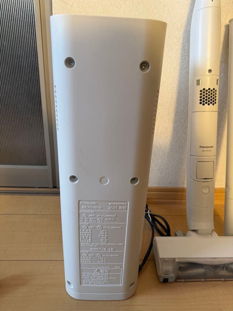 Panasonic MC-NS10K-W 充電式掃除機