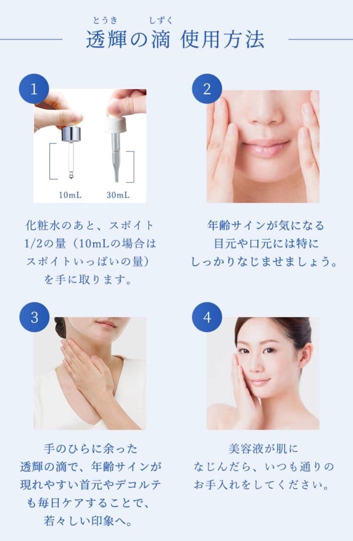 【新品未使用】早い者勝ち！ ドクターリセラ 透輝の滴 ４個セット