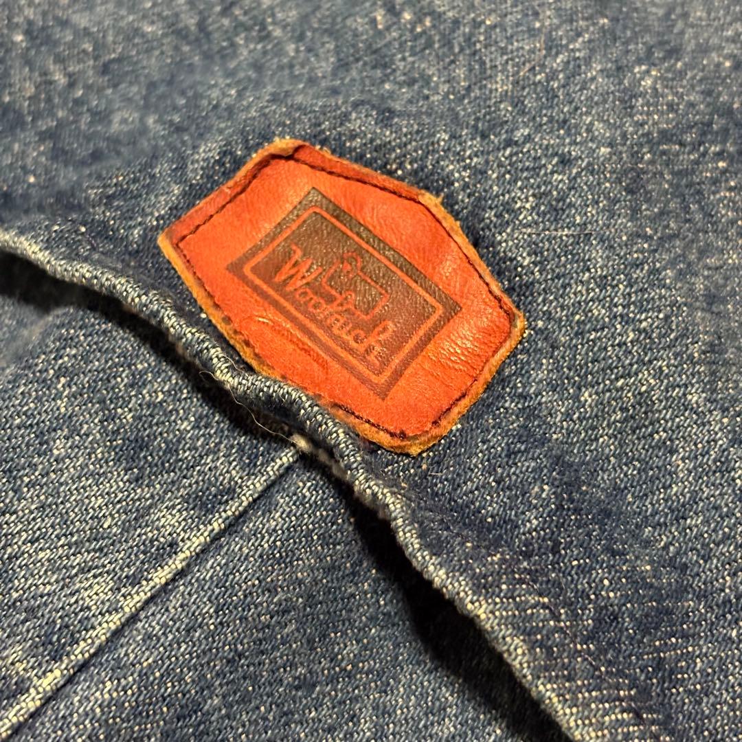 激レア 80s Woolrich デニムダスターコート 超ヘビーオンス USA製