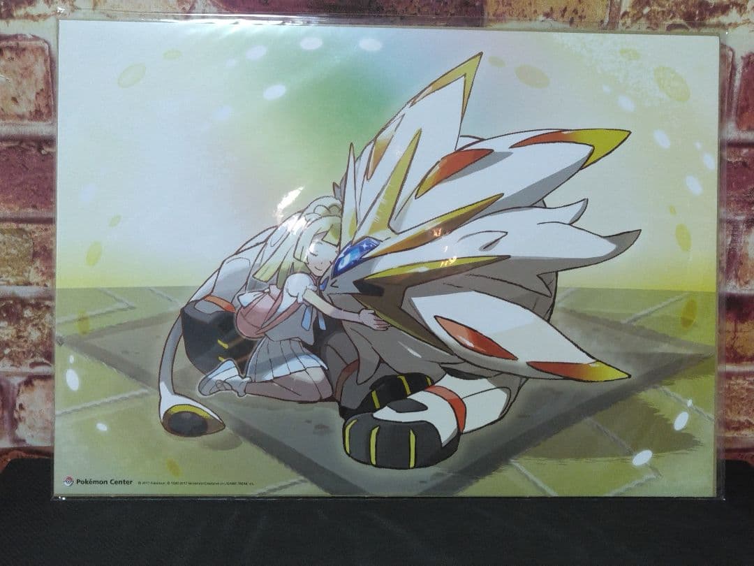 ポケモン　ミニポスター　リーリエ　グラジオ　ルザミーネ