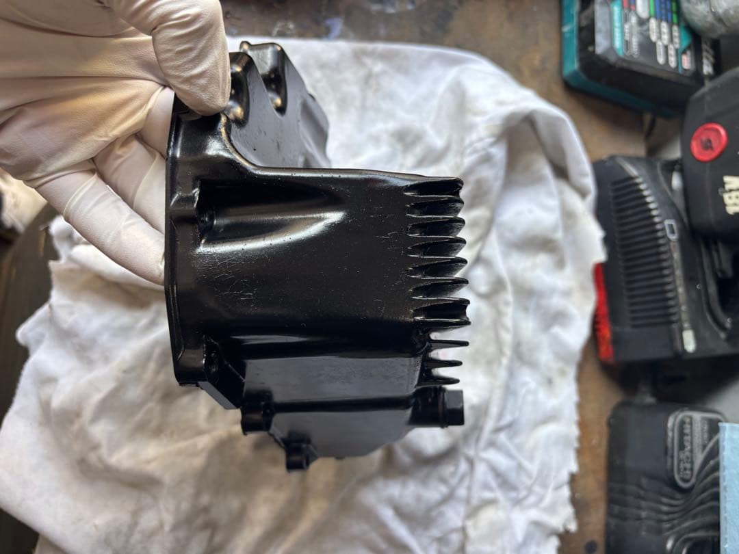 カワサキ　純正　バリオス　オイルパン　ドレンボルト　OK