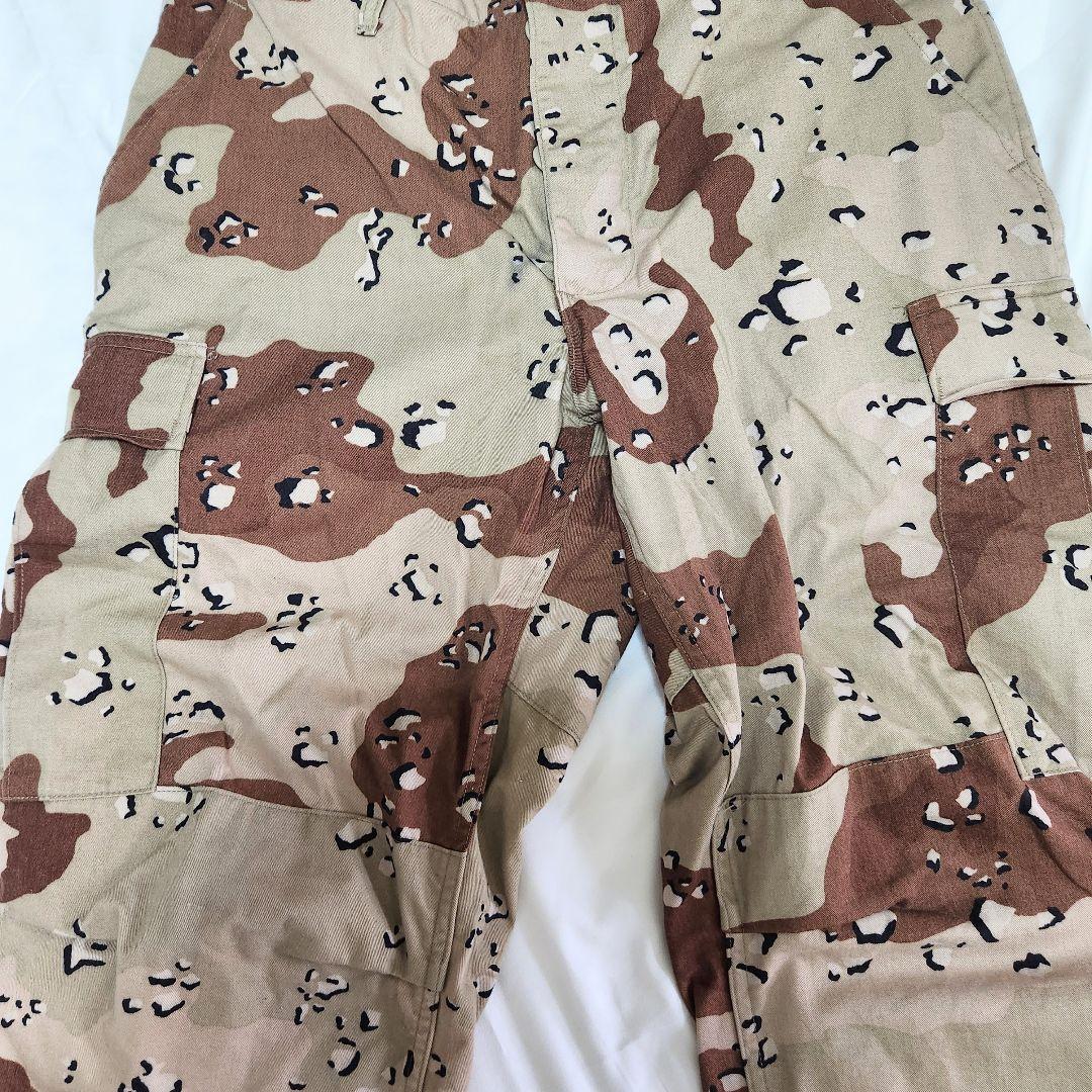 80s USA製 BDU パンツ ミリタリー チョコチップカモ 米軍実物